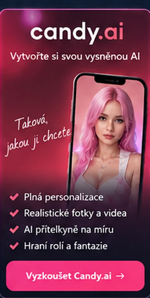 Candy AI – vizuální ukázka aplikácie