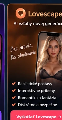 Lovescape AI – ukázka aplikácie a funkcí