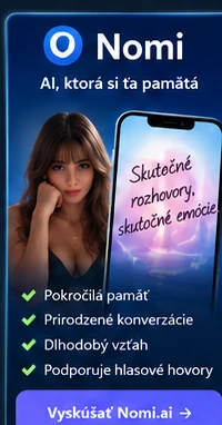 Nomi AI – ukázka aplikácie a funkcí